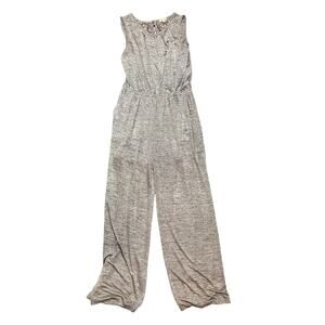 KORI America Lightweight‎ Jumpsuit Size Large Gray/Pink Colors